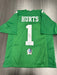 Jalen Hurts Signed Philadelphia Eagles Custom Jersey Beckett COA