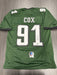 Fletcher Cox Signed Philadelphia Eagles Custom Jersey Beckett COA