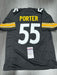 Joey Porter SR Signed Pittsburgh Steelers Custom Jersey JSA COA