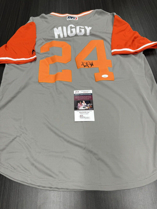 Miguel Cabrera Signed Detroit Tigers Custom Jersey JSA COA