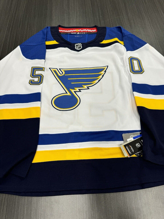 Jordan Binnington Signed St. Louis Blues Jersey JSA COA
