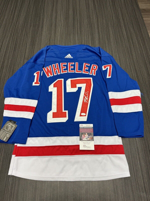 Blake Wheeler Signed New York Rangers Jersey JSA COA