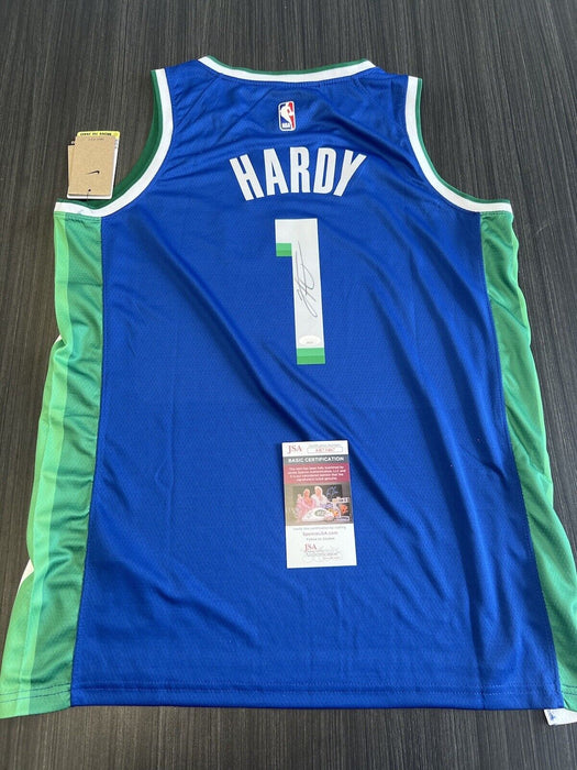 Jaden Hardy Signed Dallas Mavericks Jersey JSA COA