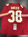 L’Jarius Sneed Signed Kansas City Chiefs Custom Jersey JSA COA