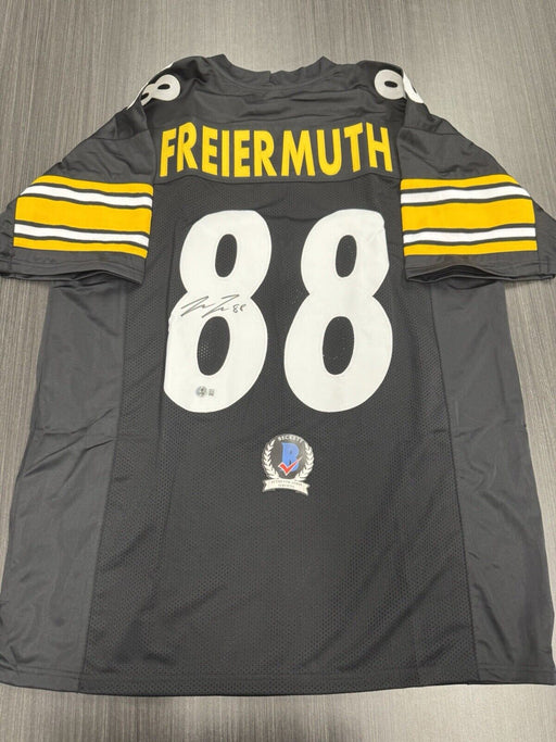 Pat Freiermuth Signed Pittsburgh Steelers Custom Jersey Beckett COA