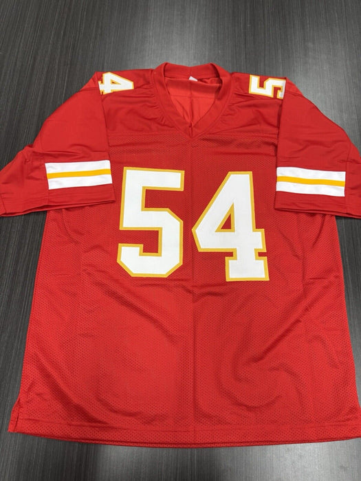 Leo Chenal Signed Kansas City Chiefs Custom Jersey Beckett COA