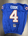 James Cook Signed Buffalo Bills Custom Jersey Beckett COA