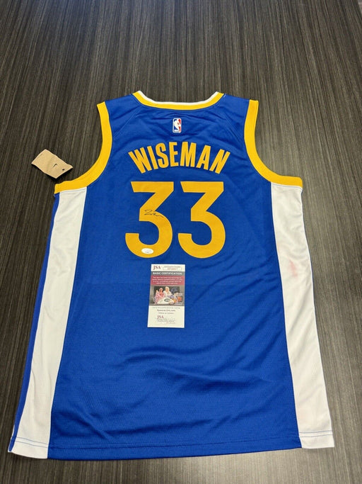 James Wiseman Signed Golden State Warriors Jersey JSA COA