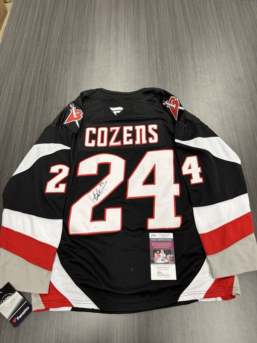 Dylan Cozens Signed Buffalo Sabres Jersey JSA COA