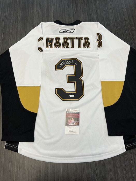 Olli Maatta Signed Pittsburgh Penguins Jersey JSA COA