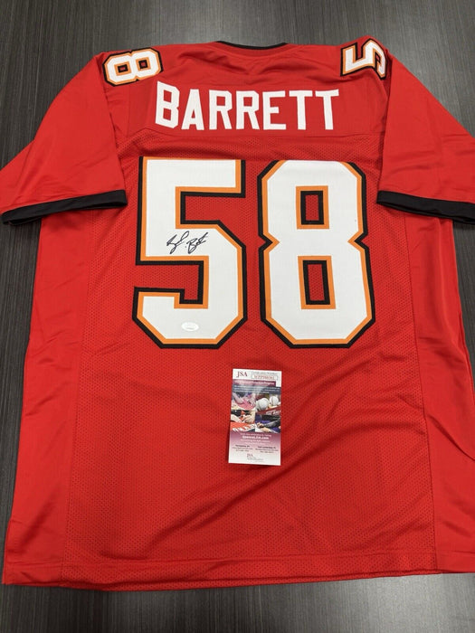 Shaq Barrett Signed Tampa Bay Buccaneers Custom Jersey JSA COA