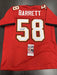 Shaq Barrett Signed Tampa Bay Buccaneers Custom Jersey JSA COA