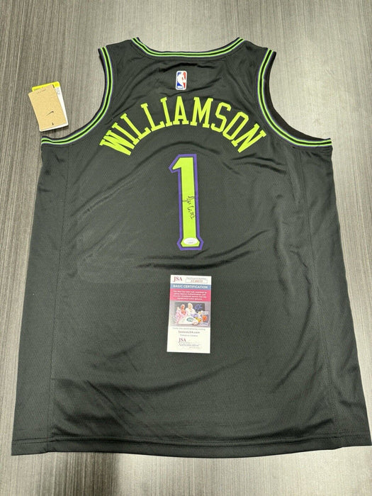 Zion Williamson Signed New Orleans Pelicans Jersey JSA COA