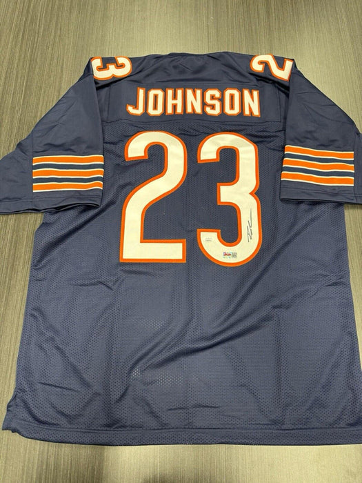 Roschon Johnson Signed Chicago Bears Custom Jersey JSA COA