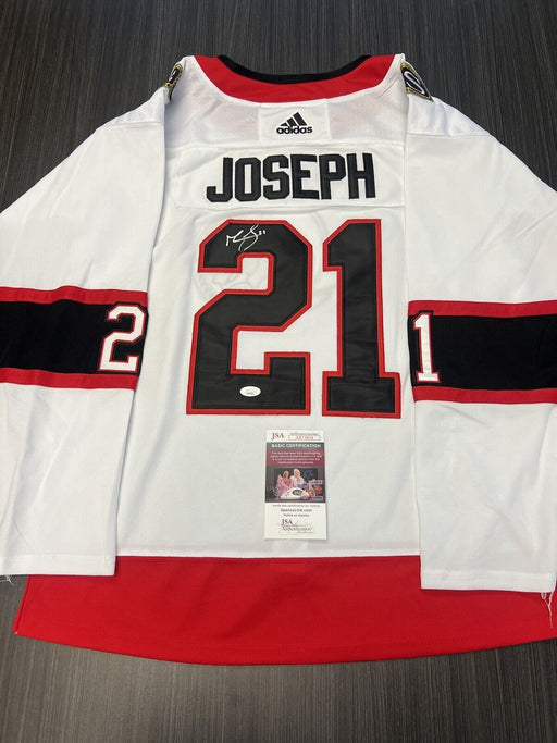 Mathieu Joseph Signed Ottawa Senators Jersey JSA COA