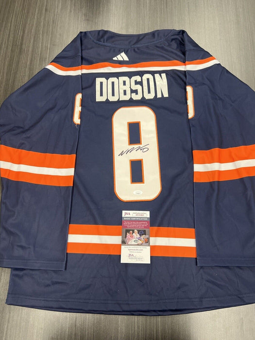 Noah Dobson Signed New York Islanders Jersey JSA COA