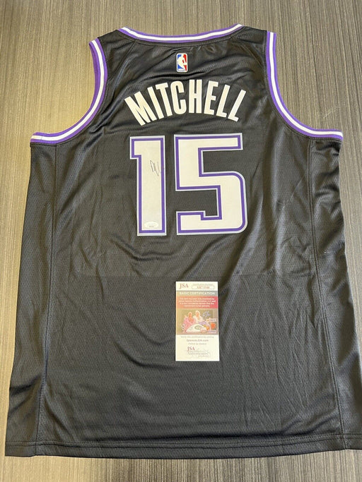 Davion Mitchell Signed Sacramento Kings Jersey JSA COA