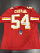 Leo Chenal Signed Kansas City Chiefs Custom Jersey Beckett COA
