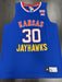 Ochai Agbaji Signed Kansas Jayhawks Jersey JSA COA