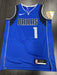 Jaden Hardy Signed Dallas Mavericks JSA COA
