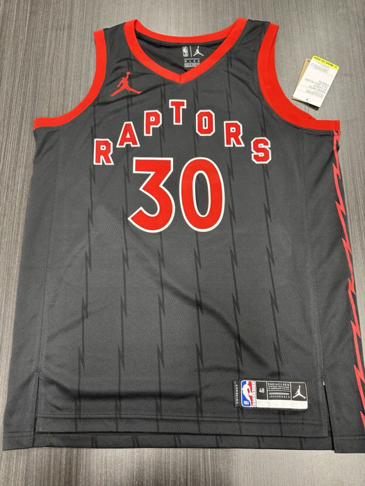 Ochai Agbaji Signed Toronto Raptors Jersey JSA COA