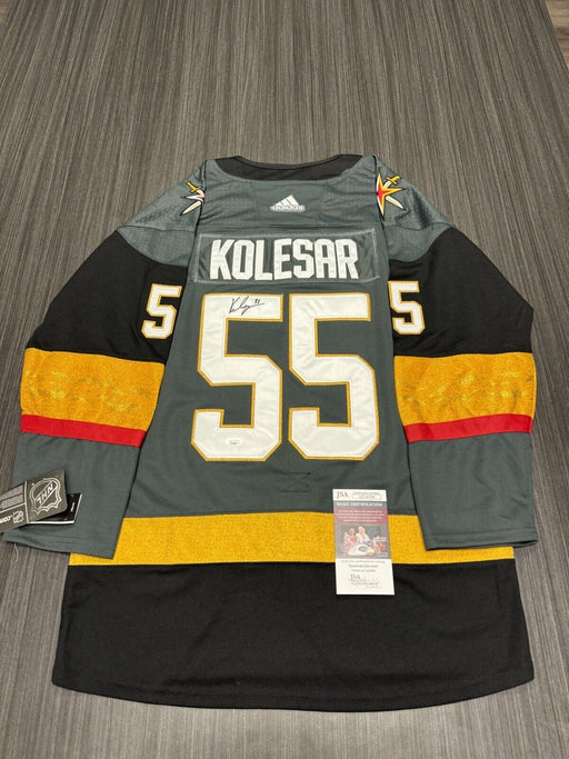 Keegan Kolesar Signed Las Vegas Golden Knights Jersey JSA COA