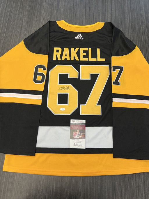 Rikard Rakell Signed Pittsburgh Penguins Jersey JSA COA