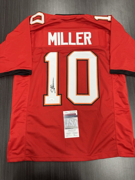 Scott Miller Signed Tampa Bay Buccaneers Custom Jersey JSA COA