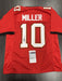 Scott Miller Signed Tampa Bay Buccaneers Custom Jersey JSA COA