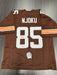 David Njoku Signed Cleveland Browns Custom Jersey Beckett COA