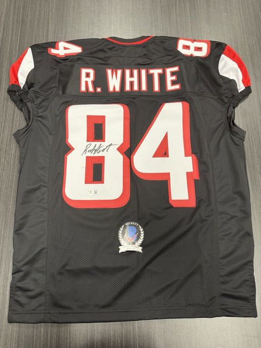Roddy White Signed Atlanta Falcons Custom Jersey Beckett COA