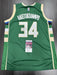 Giannis Antetokounmpo Signed Milwaukee Bucks Jersey JSA COA
