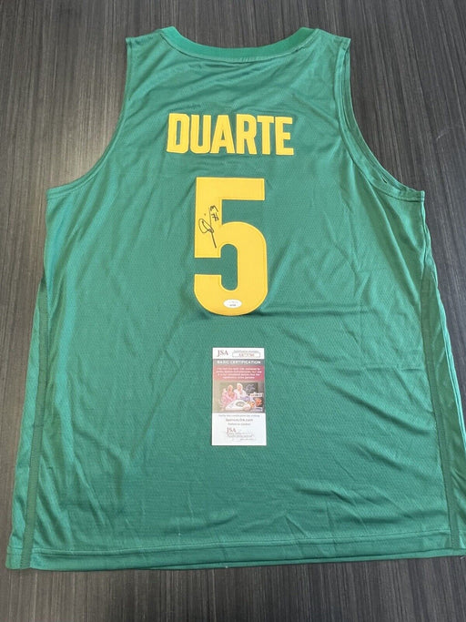 Chris Duarte Signed Oregon Ducks Jersey JSA COA