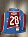 Miles Wood Signed Colorado Avalanche Jersey JSA COA