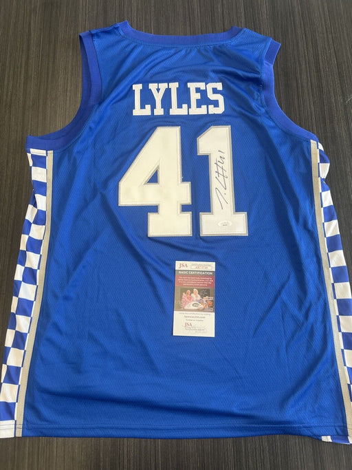 Trey Lyles Signed Kentucky Wildcats Jersey JSA COA