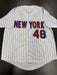 Jacob Degrom Signed New York Mets Custom Jersey JSA COA