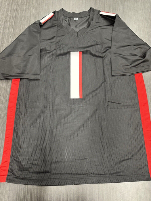 Darnell Mooney Signed Atlanta Falcons Custom Jersey Beckett COA