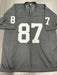 Michael Mayer Signed Oakland Raiders Custom Jersey Beckett COA