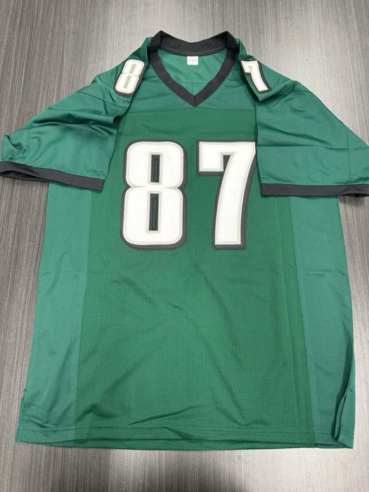 Brent Celek Signed Philadelphia Eagles Custom Jersey Beckett COA