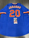 Howard Johnson Signed New York Mets Custom Jersey JSA COA