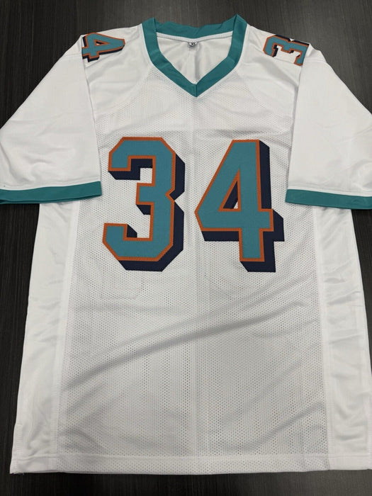 Ricky Williams Signed Miami Dolphins Custom Jersey JSA COA