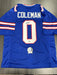 Keon Coleman Signed Buffalo Bills Custom Jersey Beckett COA