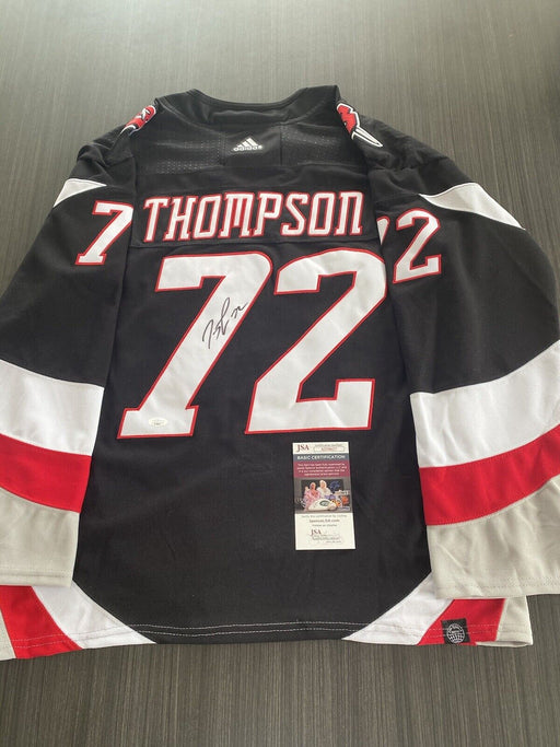 Tage Thompson Signed Custom Buffalo Sabres Jersey JSA COA