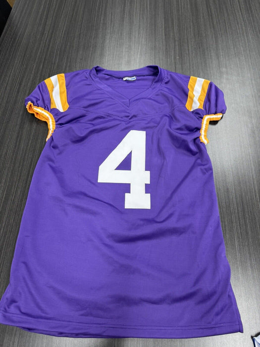 CJ Daniels Signed LSU Tigers Custom Jersey Beckett COA