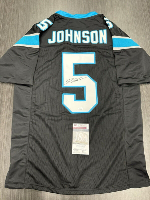 Diontae Johnson Signed Carolina Panthers Custom Jersey JSA COA