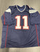 Julian Edelman Signed New England Patriots Custom Jersey JSA COA