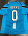 Brian burns Signed Carolina Panthers Custom Jersey JSA COA