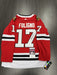 Nick Foligno Signed Chicago Blackhawks Jersey JSA COA