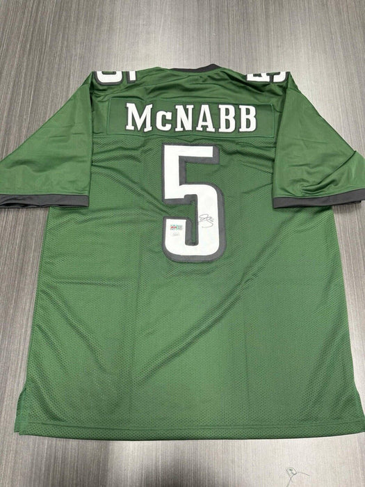 Donovan McNabb Signed Philadelphia Eagles Custom Jersey JSA COA