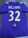 Marcus Williams Signed Baltimore Ravens Custom Jersey Beckett COA